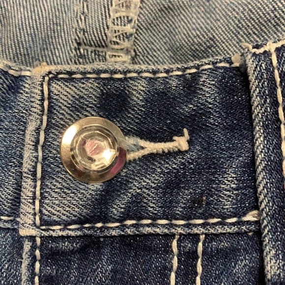 Inc Denim Regular Boot Leg Jeans.Size 6. Hems Worn - Picture 3 of 9